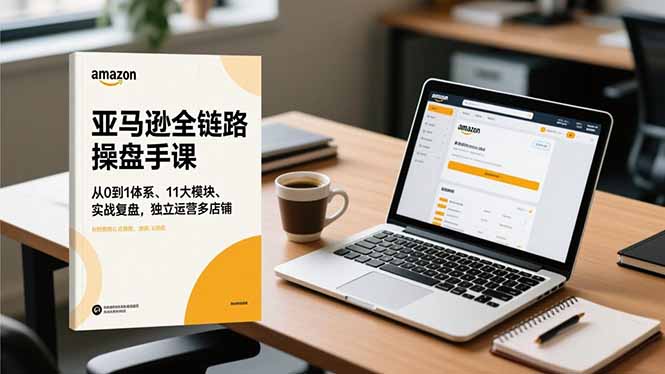 亚马逊全链路操盘手课，从0到1体系、11大模块、实战复盘，独立运营多店铺-黑密阁